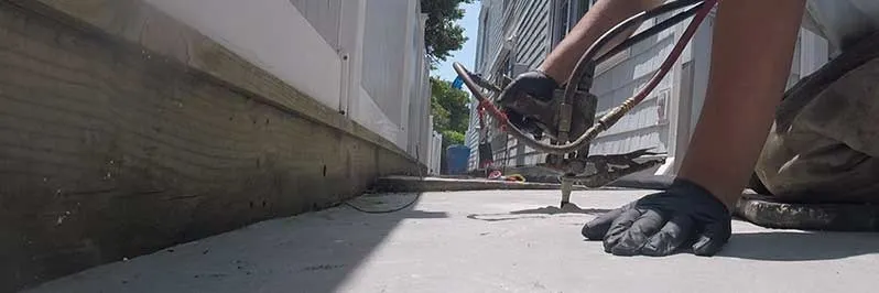 sidewalk lifting concrete jacking Lincoln NE
